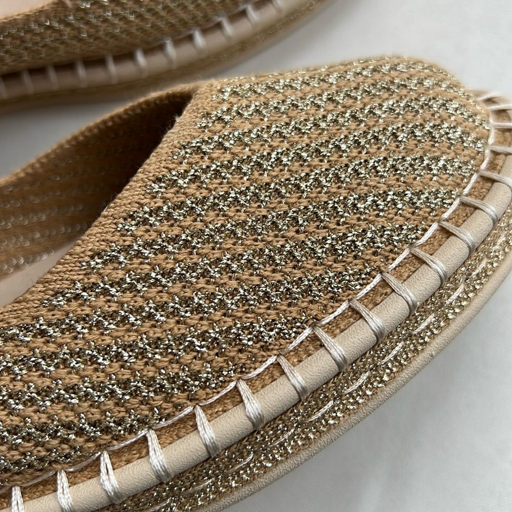 Rothy's The Espadrille Gold Stripe - Picture 9 of 17